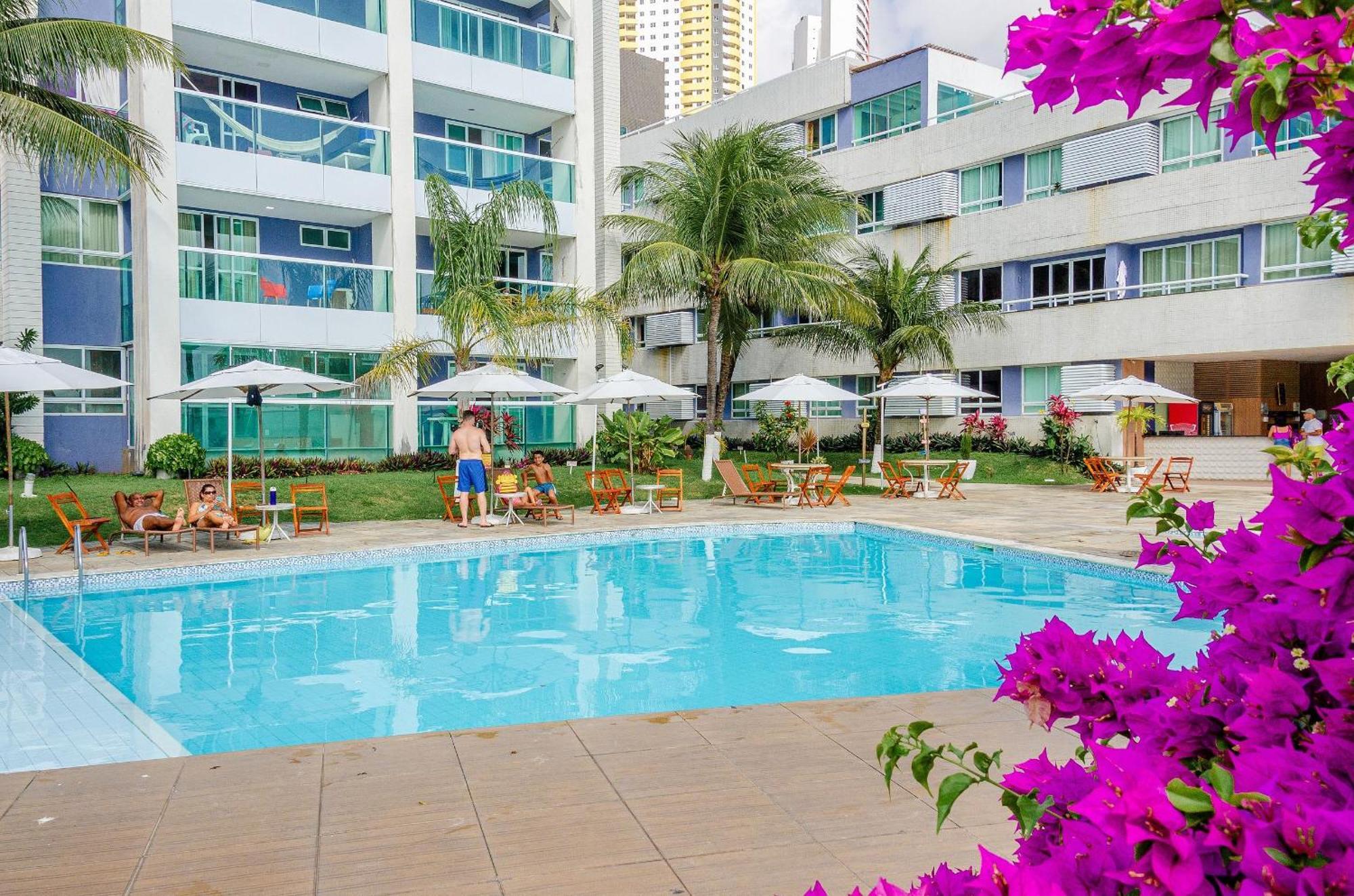 Pe Na Areia Com Piscina, Wifi E Estacionamento Em Ponta Negra 4* Natal